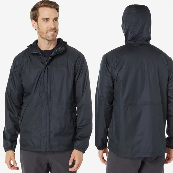 L.L. Bean Other - L.L. Bean | Black Waterproof Nylon Windbreaker Jacket | Size XL Tall